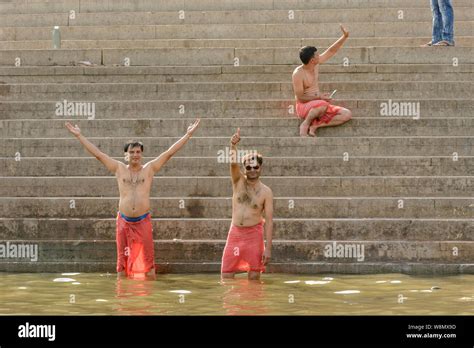 desi lun pic|Varanasi Ghats: Bathing Desi Indian Men in Langots and Underwear